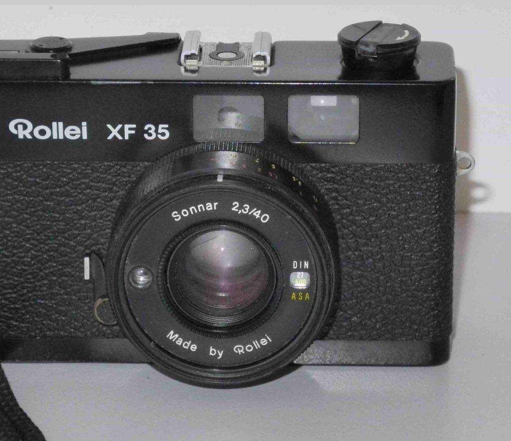 Rollei XF35  Sonnar 40mm 2.3, Ophalen of Verzenden, Gebruikt, Compact, Overige Merken