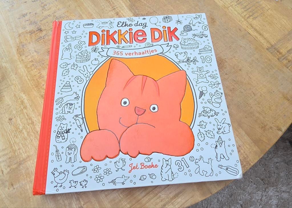 Elke dag Dikkie Dik: 365 verhaaltjes - Jet Boeke, Ophalen, Jongen of Meisje, Zo goed als nieuw, Voorleesboek