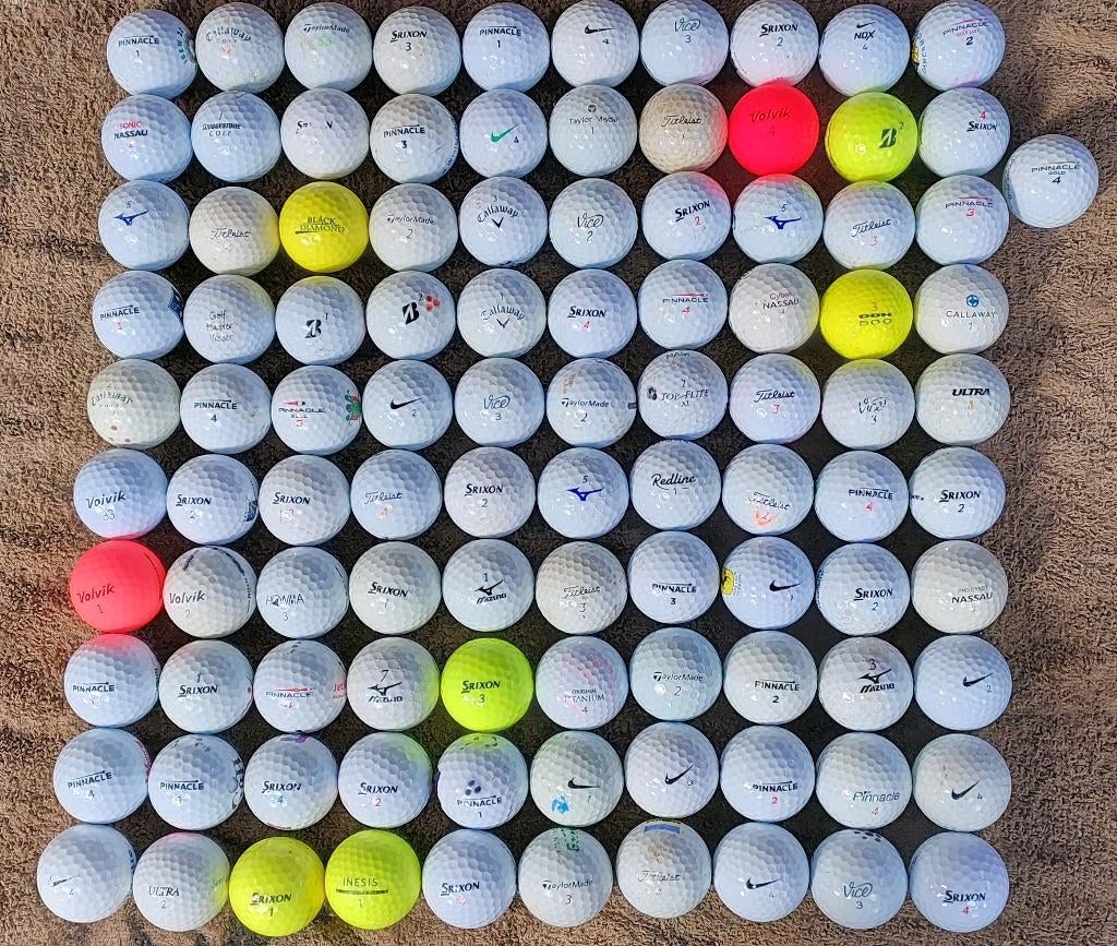 Golfballen, Sport en Fitness, Golf, Ophalen of Verzenden, Gebruikt, Bal(len), Overige merken