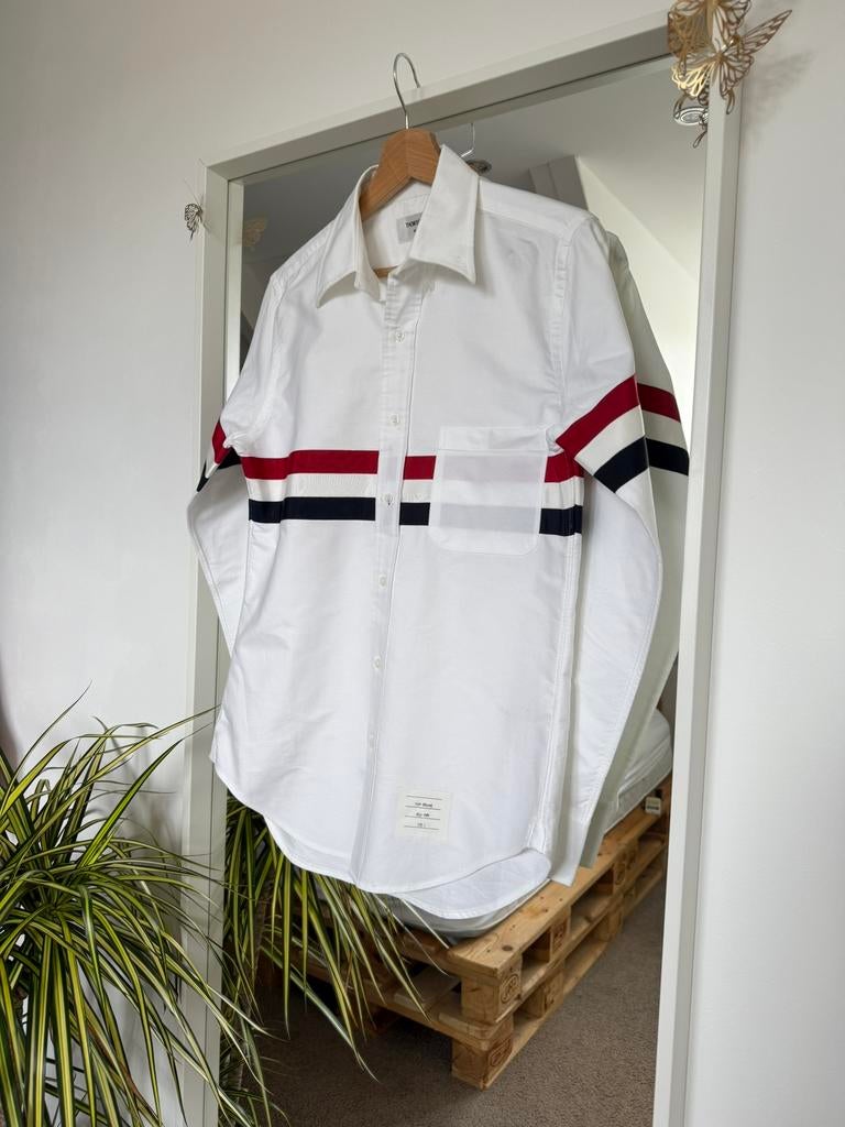 Thom Browne blouse, Ophalen of Verzenden, Nieuw, Wit, Halswijdte 38 (S) of kleiner