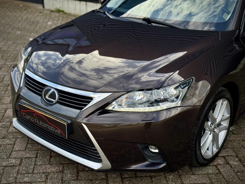 Lexus CT 200h Luxury Line LEER|DAK|MARKLEV|MEMORY|CAMERA VOL, Gebruikt, Euro 6, 4 cilinders, Bruin