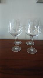 4x Schott Zwiesel rode wijnglazen, Ophalen of Verzenden, Zo goed als nieuw, Overige typen