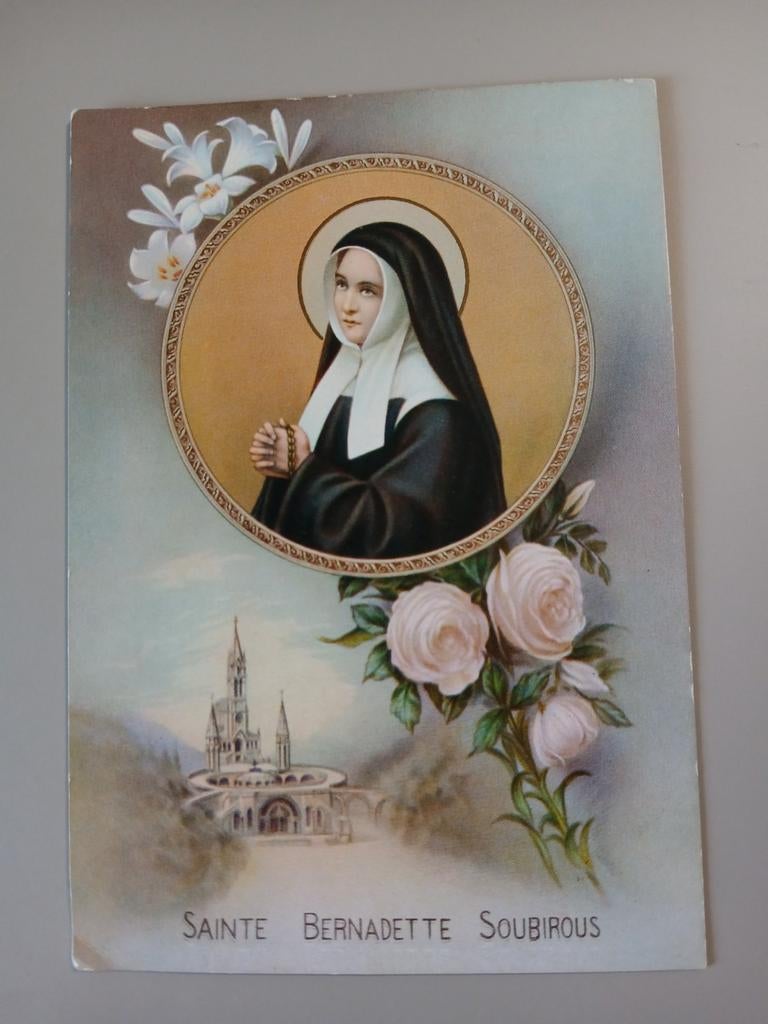 Ansichtkaart Religieus Sainte Bernadette Soubirous Lourdes, Ophalen of Verzenden, Voor 1920, Ongelopen, Noord-Brabant