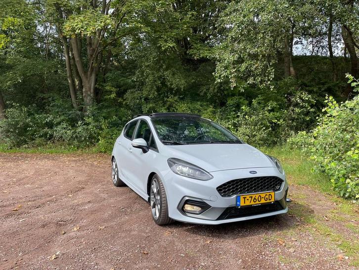 Ford Fiësta 1.5 200pk 5dr 2019 Grijs, Auto's, Ford, Particulier, Fiësta, ABS, Airbags, Airconditioning, Android Auto, Apple Carplay