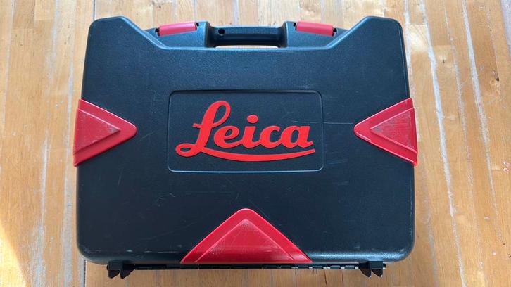 Leica L2 kruislijnlaser waterpas met afstandsmeter, Doe-het-zelf en Verbouw, Meetapparatuur, Gebruikt, Overige meters, Ophalen of Verzenden