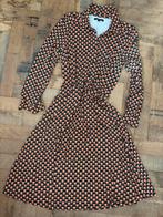 King Louie Jurk met geometrische print, Maat 38/40 (M), Verzenden, Oranje, Zo goed als nieuw