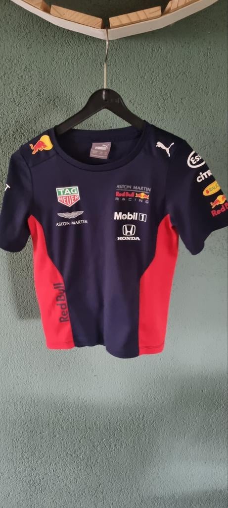 Aston Martin Red Bull Racing 2020 Team T-Shirt, Kinderen en Baby's, Kinderkleding | Maat 116, Jongen of Meisje, Puma, Ophalen of Verzenden