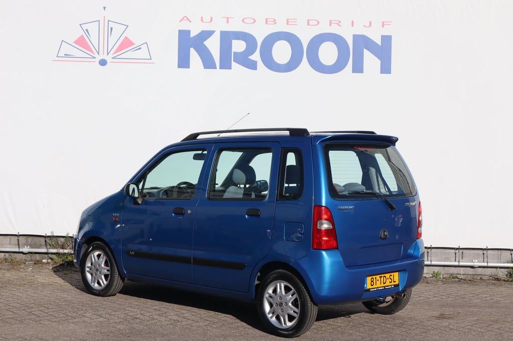 Suzuki Wagon R+ 1.3 FreeStyle|Automaat|Airco|nette auto!|, Auto's, Suzuki, 94 pk, Stof, Zwart, Bedrijf