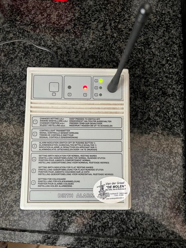 Geboorte melder paard, Ophalen, Overige soorten