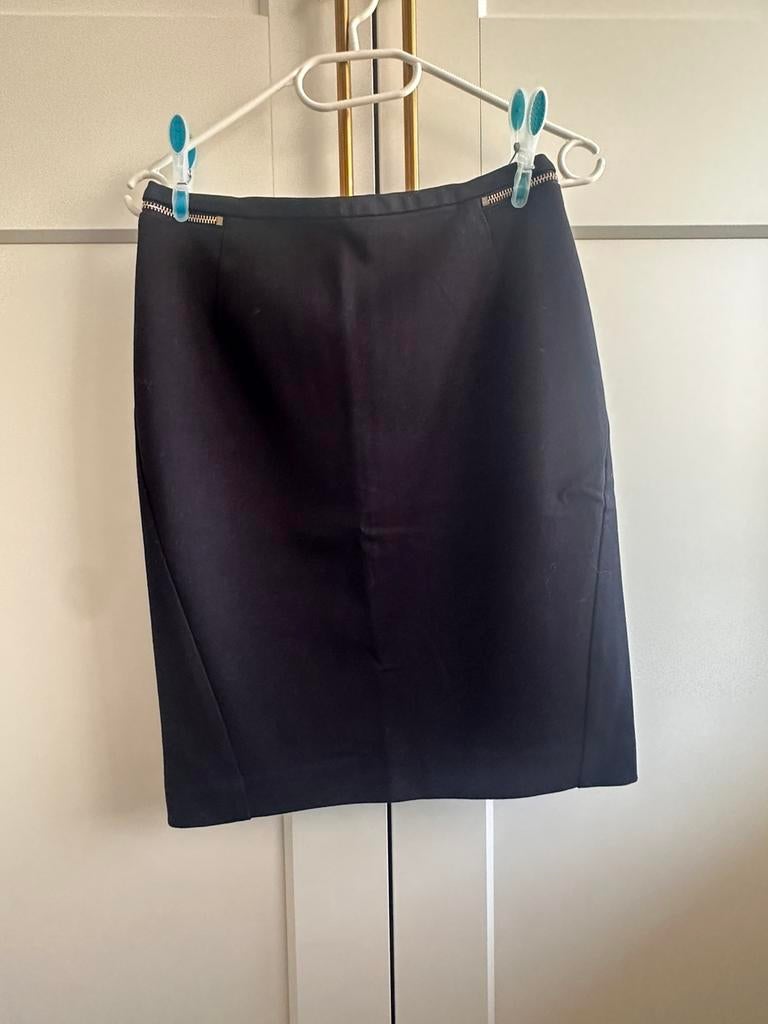 Kokerrok H&M 36, Zwart, Ophalen of Verzenden, Zo goed als nieuw, Maat 36 (S)