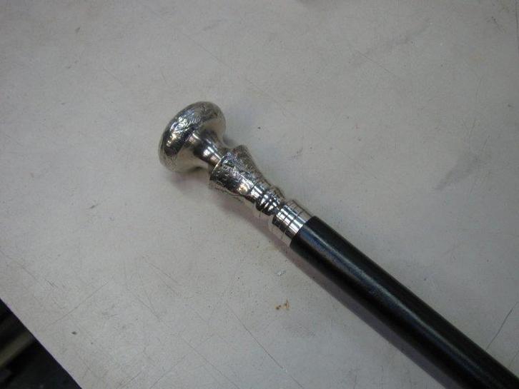 Wandelstok met bewerkte knop Degelijke uitvoering 90 cm lang, Diversen, Wandelstokken, Nieuw, Ophalen of Verzenden