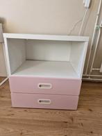 Ikea kastje met 2 roze lades, 1 of 2 laden, Ophalen, Gebruikt, Overige materialen