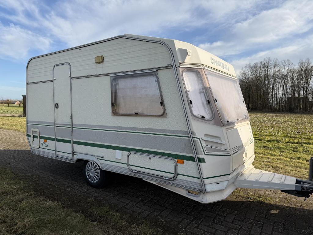 Chateau Cantara 400 lengte bedden, Caravans en Kamperen, Caravans, Chateau, Tot en met 2, Bedrijf, Overige typen
