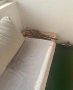 Comfortabel balkon bankje, Ophalen, Minder dan 75 cm, Tweepersoons, Zo goed als nieuw