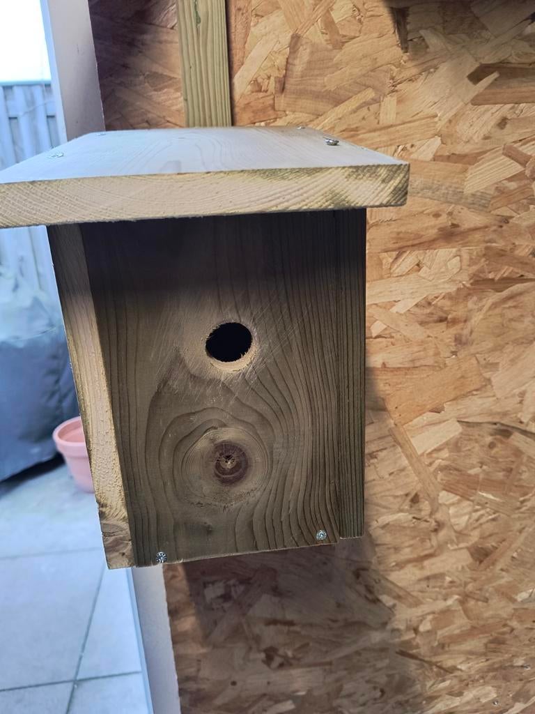 Vogel huisje, Ophalen