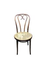 Vintage Thonet stoeltje | retro Thonet stoel, Ophalen of Verzenden, Zo goed als nieuw, Bruin, Eén