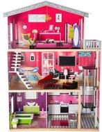 Bandits & Angels Poppenhuis met Meubels en Poppetjes, Ophalen, Zo goed als nieuw, Poppenhuis