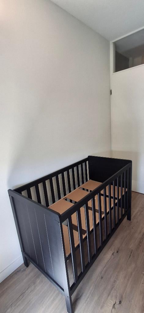 Zwart ledikant (ralph), Kinderen en Baby's, Babywiegjes en Ledikanten, Ophalen, Gebruikt, Ledikant