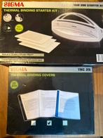 Sigma Thermische Bindmachine Starter Kit + Bindmappen, Diversen, Ophalen of Verzenden