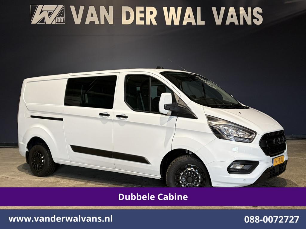 Ford Transit Custom 2.0 TDCI 131pk L2H1 Dubbele Cabine Euro6, 4 cilinders, 2800 kg, Wit, Startonderbreker