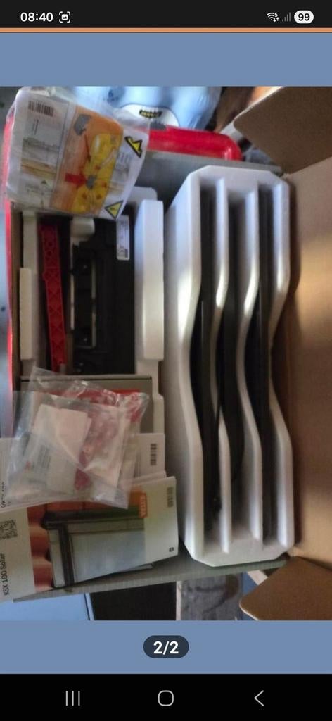 Nieuwe 2 stuks VELUX KSX 100 WW solar conversie kit, Ophalen of Verzenden, Nieuw, Dakraam