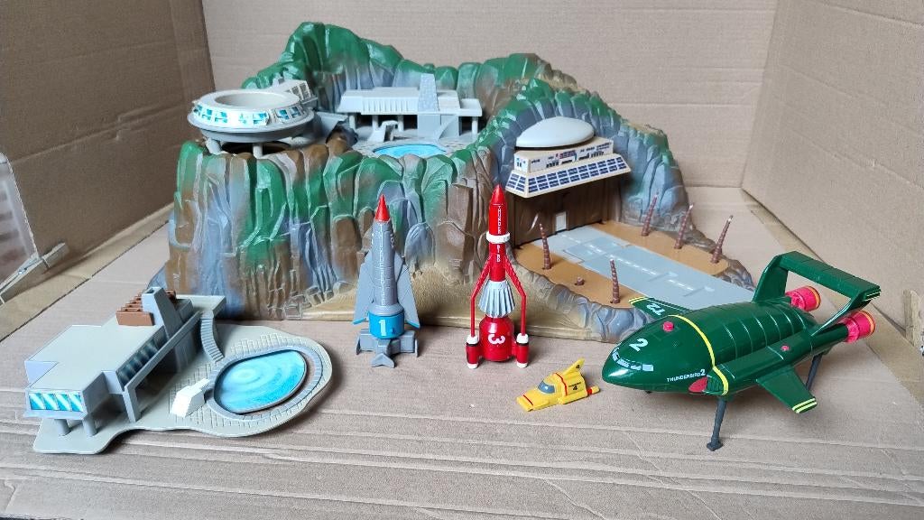Origineel Matchbox Thunderbirds Tracy Island met geluid, Ophalen of Verzenden