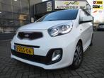 Kia Picanto 1.0 CVVT X-treme / LED / Leder / Climate / LMV-v, Auto's, Voorwielaandrijving, Euro 5, Zwart, 400 kg
