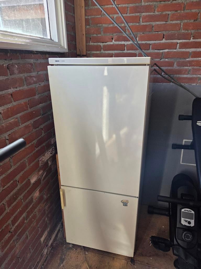 Zanussi koelkast vries combinatie, 200 liter of meer, Ophalen, Gebruikt, 160 cm of meer