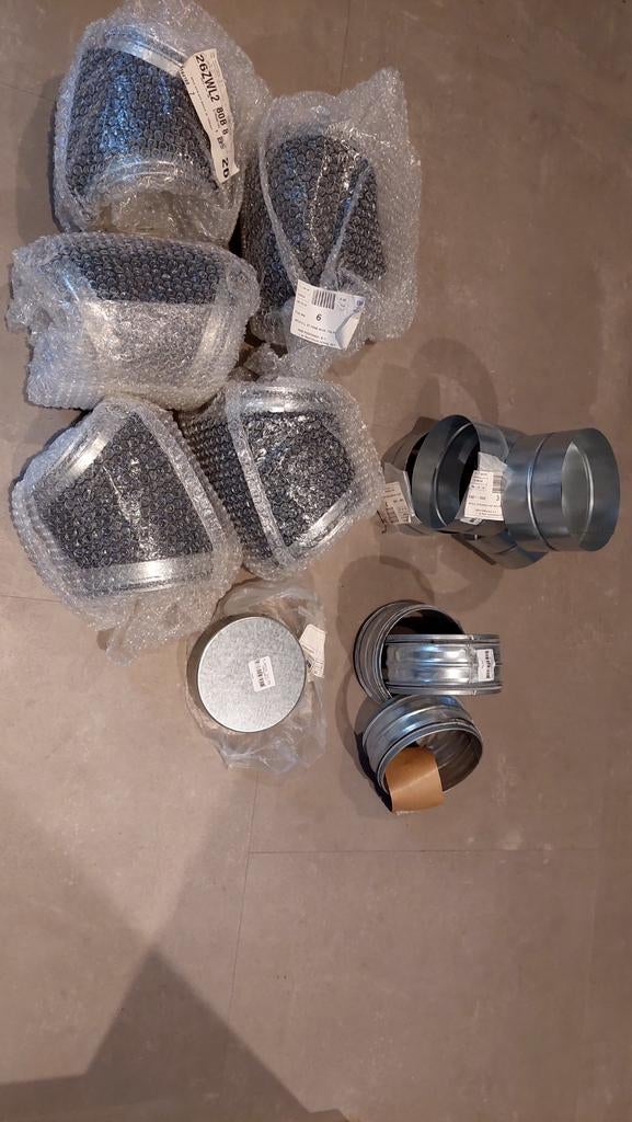 AIR Spiralo KEN-LOK luchtkanaal rond 150, Doe-het-zelf en Verbouw, Ophalen of Verzenden, Nieuw