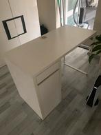Ikea Bureau met Stoel100x50 met lade en kastje, Ophalen, Gebruikt, Bureau