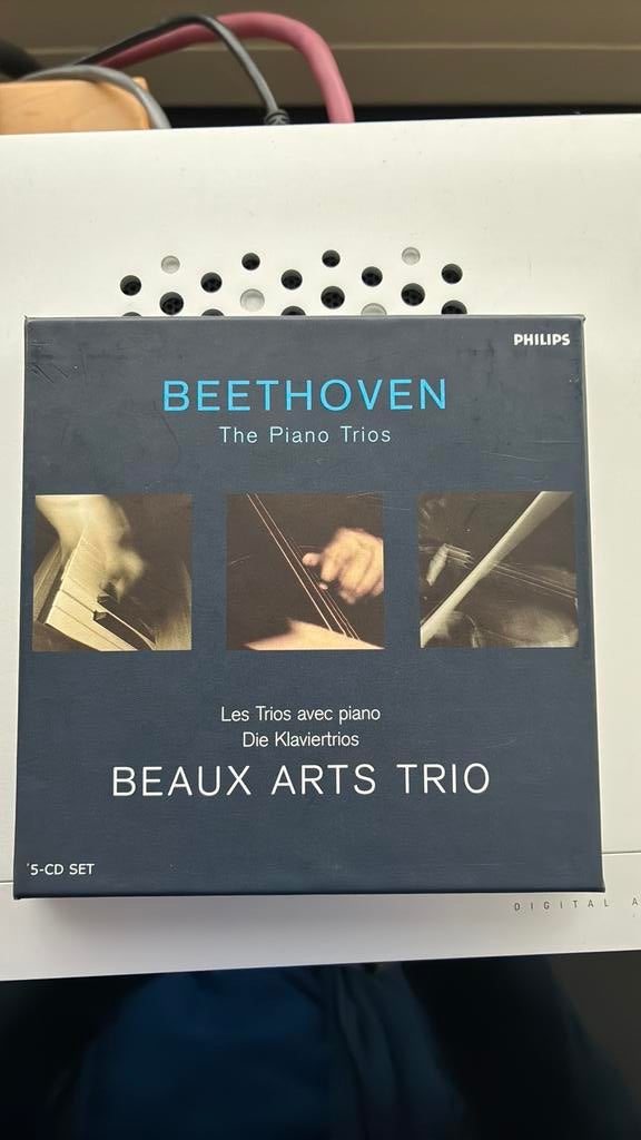 Beethoven: the piano trios - Beaux Arts Trio, Ophalen of Verzenden, Classicisme, Zo goed als nieuw, Kamermuziek