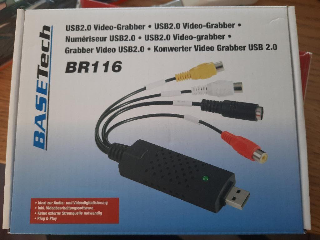 Video grabber Basetech BR116, Audio, Tv en Foto, Converters, Ophalen, Gebruikt