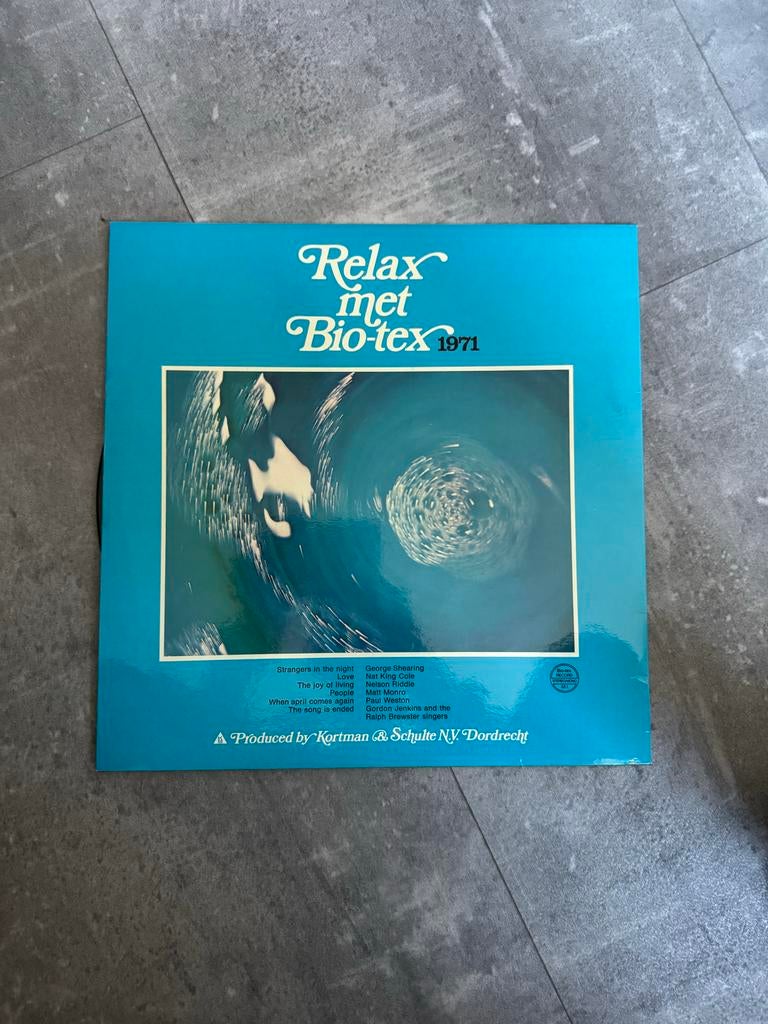 Relax met Bio-tex 1971 LP - 2 stuks, Ophalen of Verzenden, Gebruikt, 12 inch