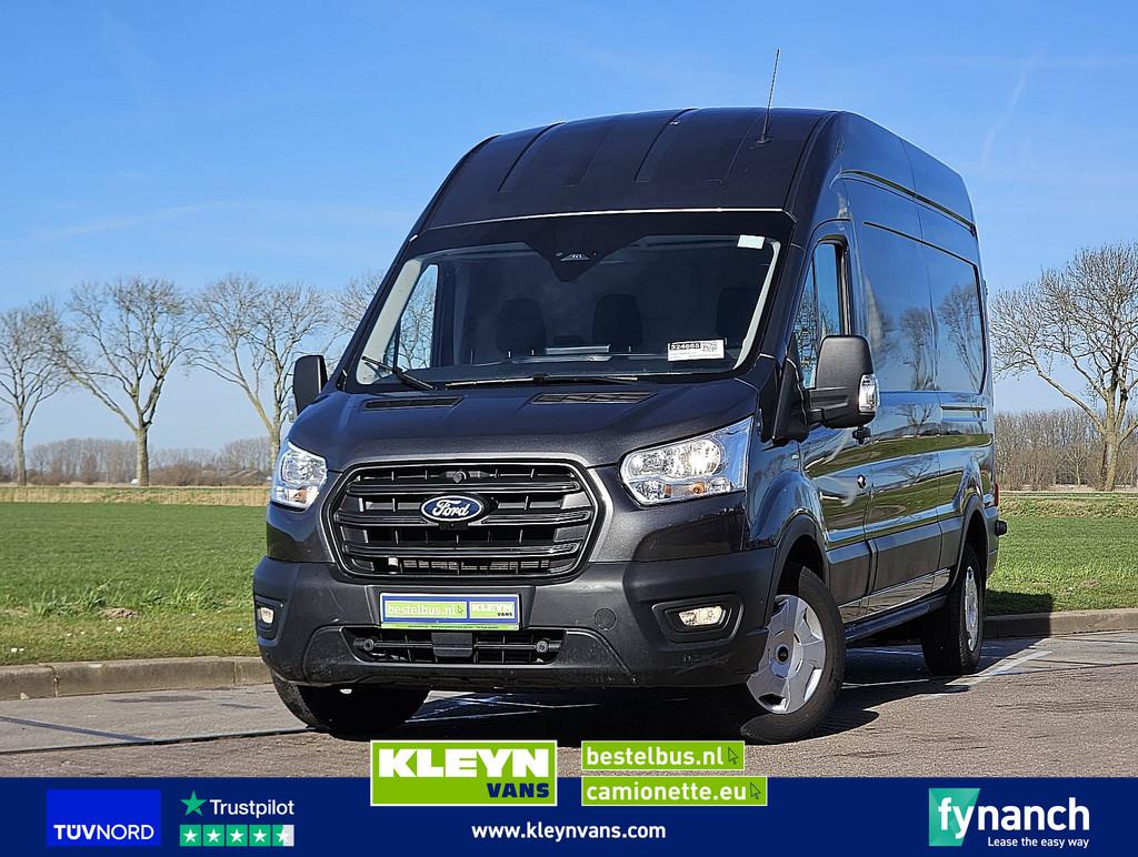 FORD TRANSIT 2.0 l3h3 rwd navi, Auto's, Gebruikt, Euro 6, 2245 kg, Zwart