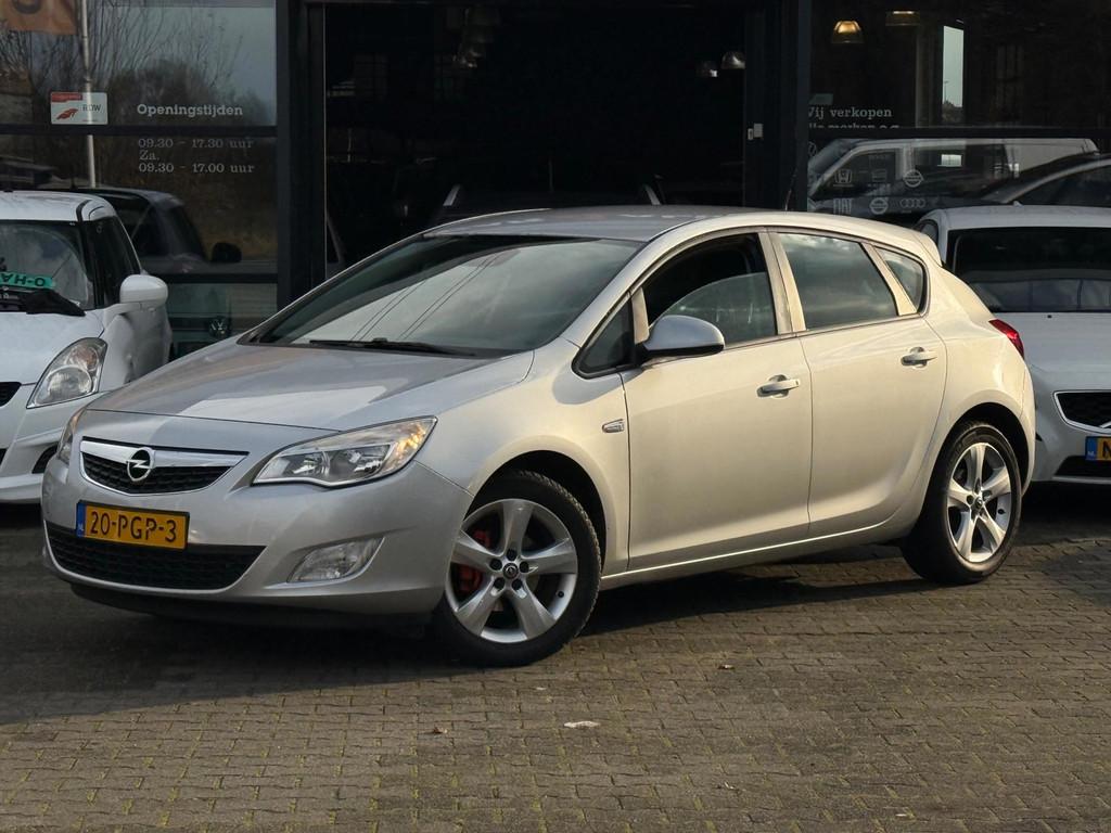 Opel Astra 1.4 Turbo Edition APK 12-11-2025/CRUISE/AIRCO/LMV, Voorwielaandrijving, Euro 5, Stof, Gebruikt
