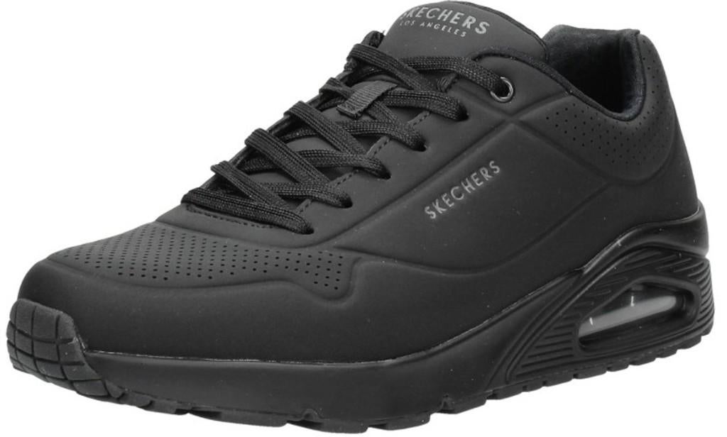 Skechers Uno - Stand On Air  Zwart - Maat 45 cm/48 cm, Kleding | Dames, Schoenen, Skechers, Verzenden, Zwart, Sneakers of Gympen
