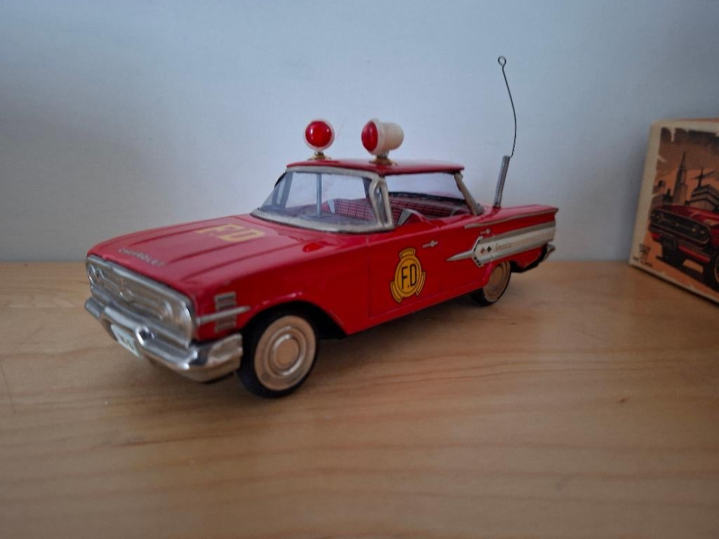 Chevrolet  Impala   "Brandweer" , in doos., Ophalen of Verzenden