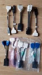 Partij kabels video, audio, pc, monitor, netwerk etc., Ophalen, Nieuw