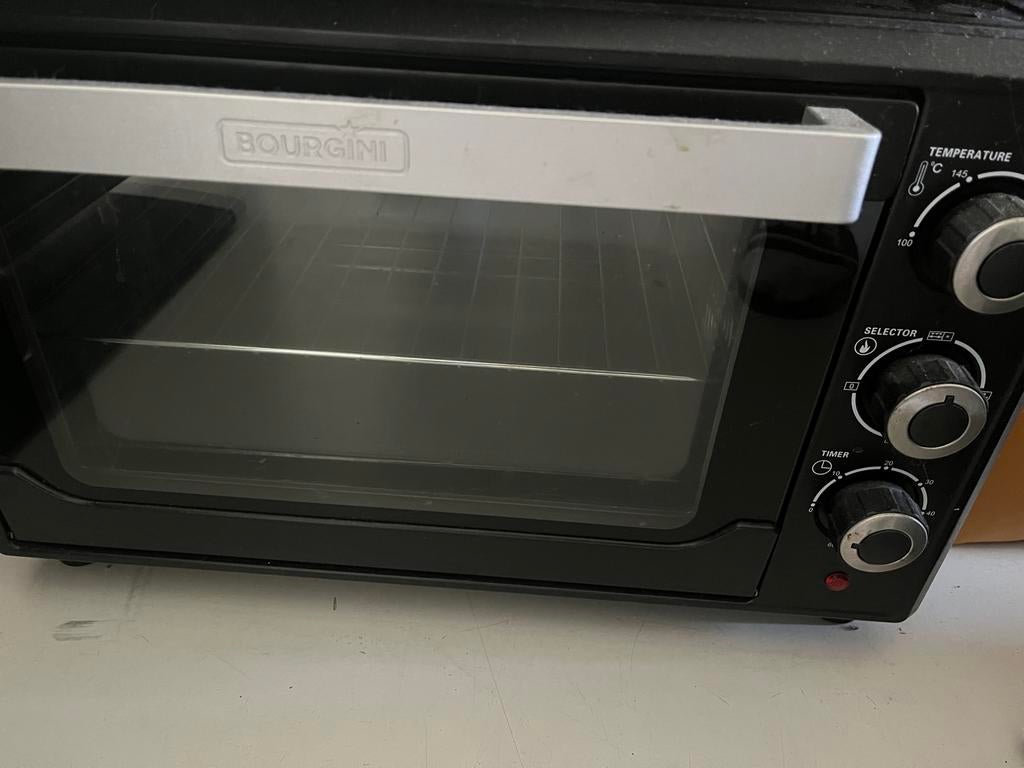 Bourgini oven en grill - Goedwerkende staat, Witgoed en Apparatuur, Ovens, Ophalen, Gebruikt, Vrijstaand, Oven met grill