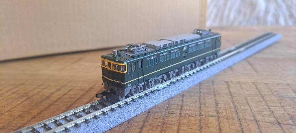 Tomix 7175 EF65-1000 (Nr. 1124) 'Twilight Express' diepgroen, Hobby en Vrije tijd, Modeltreinen | N-Spoor, Overige merken, Nieuw