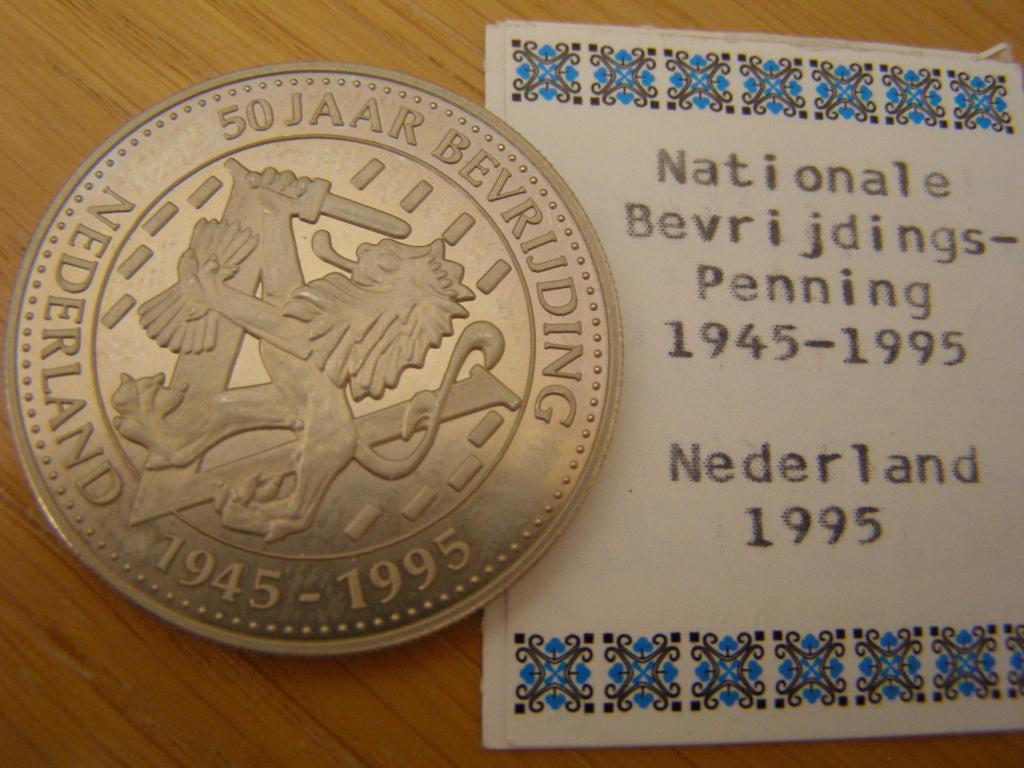 Bevrijdings Penning, Ophalen of Verzenden, Koningin Beatrix, Overige waardes, Losse munt