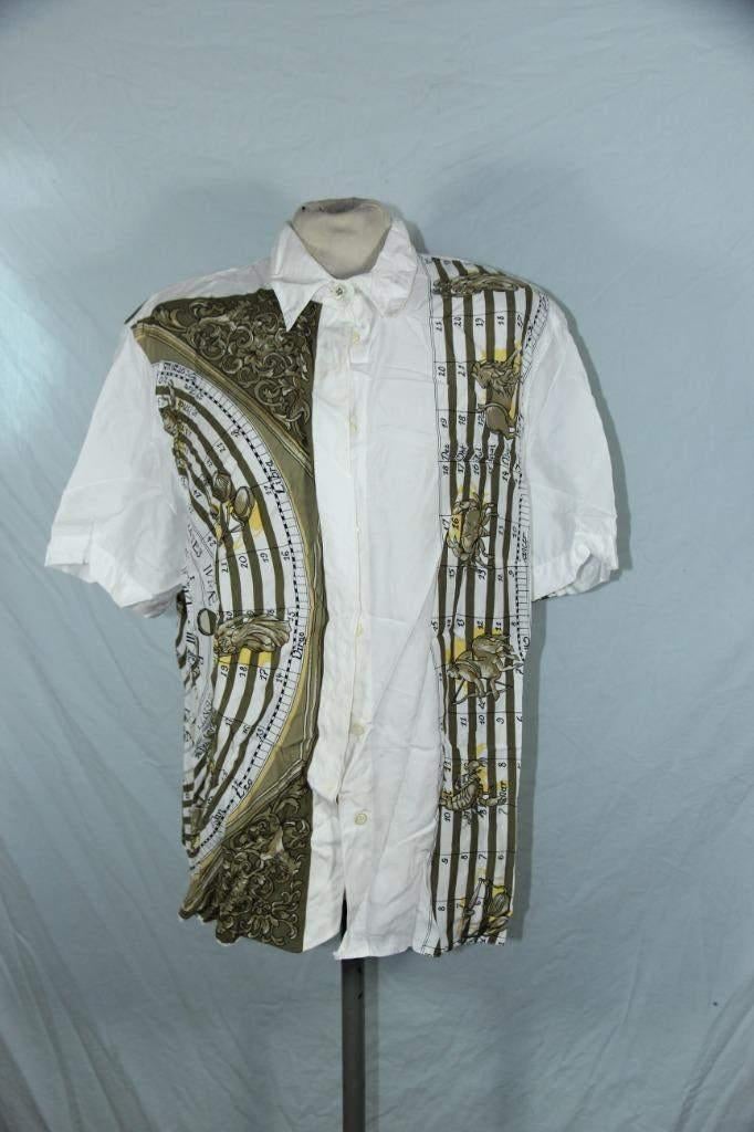 Blouse met kalender print. Mt 44. Merk Tru, Kleding | Dames, ., Maat 42/44 (L), Ophalen of Verzenden, Zo goed als nieuw