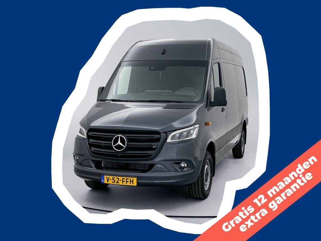 Mercedes-Benz Sprinter 319 1.9 CDI 366 L2H2 9G-Automaat Grat, Auto's, Automaat, Gebruikt, Bedrijf, Diesel