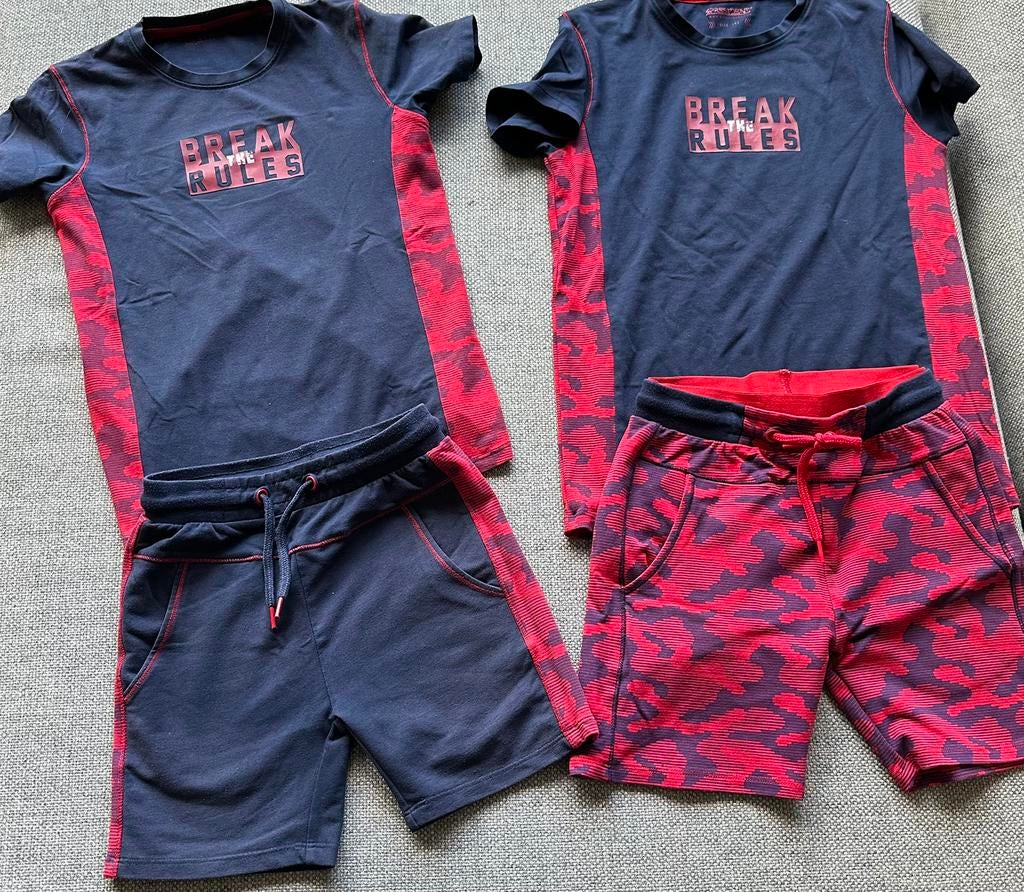 Zomerse setjes 4President & Coolcat, Someone, Vingino, Kinderen en Baby's, Kinderkleding | Maat 128, Ophalen, Gebruikt, Jongen of Meisje