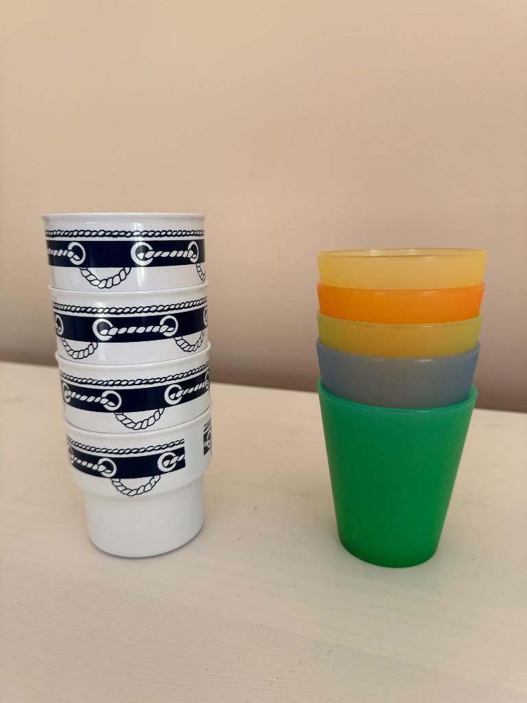 Campingspullen, kampeerspullen, bekers, kannen, Ophalen, Gebruikt