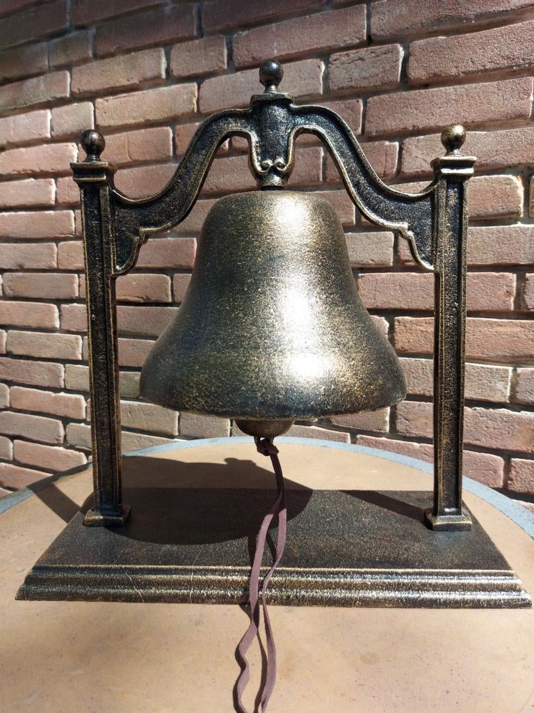 Hotelbel bel XXL klok horeca luidklok groot staand model, Ophalen