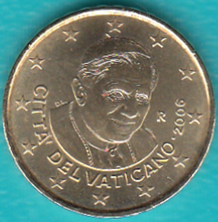 Vaticaan 10 eurocent Benedictus XVI uit 2006 BU kwaliteit, Postzegels en Munten, Munten | Europa | Euromunten, Ophalen of Verzenden