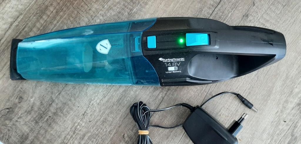 TurboTronic Kruimeldief 14.8V Li-ion Batterij, Ophalen of Verzenden, Gebruikt, Reservoir, Kruimeldief