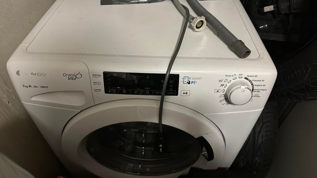 Candy wasmachine 7kg  ( 42 ) diep, Witgoed en Apparatuur, Wasmachines, Minder dan 85 cm, Ophalen of Verzenden, Zo goed als nieuw