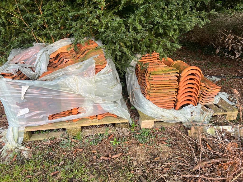 Gebruikte Dakpannen - Laumans - Made in Holland, Ophalen, Gebruikt, Steen of Klei, 15 m² of meer